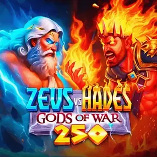 Portada de Zeus vs Hades: dos deidades enfrentadas, una con rayos y otra con fuego azul